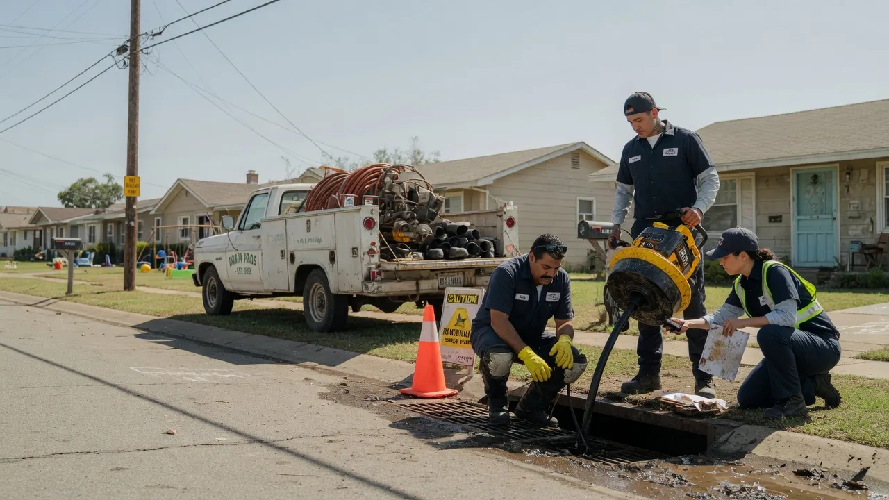Drain Cleaning in Pearsall, TX near me